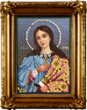 Вышивание бисером: Икона Святая Марина