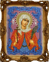 Бисерный набор Икона Святая Валентина
