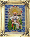 Бисерный набор Икона Святитель Спиридон Тримифунтский