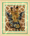 Вышивка бисером Жираф