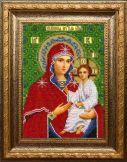 Тихвинская икона Божией Матери (облонг)L-147 