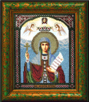 Набор для вышивания бисером: Икона Святая Параскева-Пятница