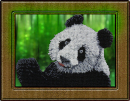 Вышивка бисером Панда